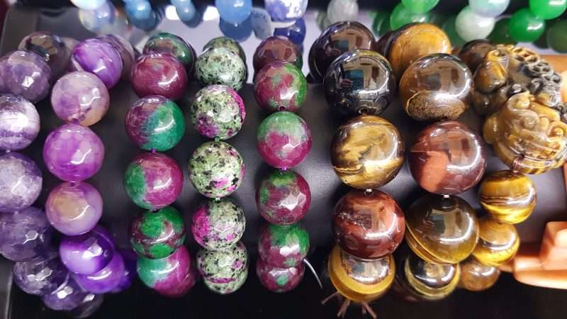 Various Natural Gemstone Bracelets