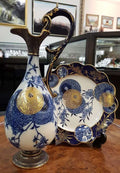 Assorted Royal Doulton Blue and Gold China
