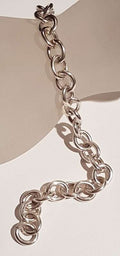 Sterling Silver Round Link Bracelet