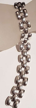 Sterling Silver Heavy Unusual Bracelet