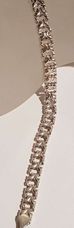 Sterling Silver Ornate Bracelet