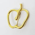 18ct Yellow Gold Vintage Tiffany Elsa Peretti Apple Brooch