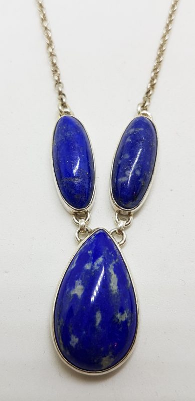 Sterling Silver Lapis Lazuli Necklace / Chain