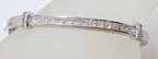 Sterling Silver Cubic Zirconia Bangle