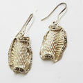 Sterling Silver Marcasite Drop Earrings