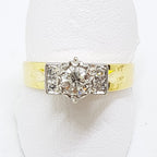 18ct Gold 5 Diamond Engagement Ring
