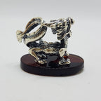 Dragon - Sterling Silver Natural Baltic Amber Small Animal Figurine / Statue / Sculpture