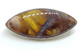 Sterling Silver Pietersite Brooch