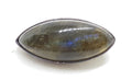 Sterling Silver Oval Labradorite Brooch