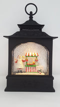 Christmas Glitter Lantern - Santa Bakery - Christmas Ornament Design #5