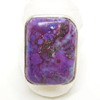 Sterling Silver Large Purple Mohave Turquoise Ring