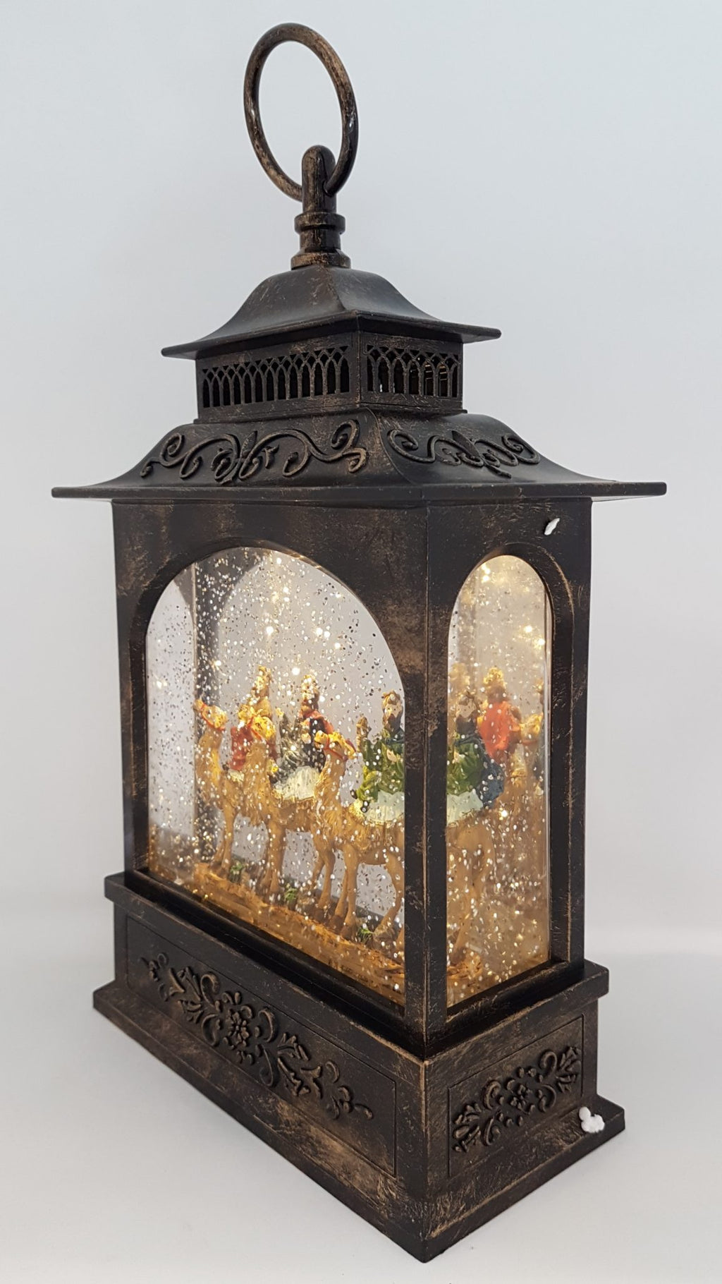 Christmas Glitter Lantern – Three Wise Men – Christmas Ornament Design #16