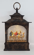 Christmas Glitter Lantern – Three Wise Men – Christmas Ornament Design #16