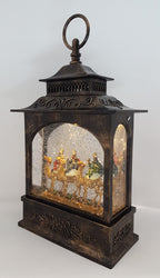 Christmas Glitter Lantern – Three Wise Men – Christmas Ornament Design #16