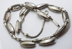 Sterling Silver Chunky and Unusual Necklace / Chain - Long