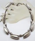 Sterling Silver Chunky and Unusual Necklace / Chain - Long
