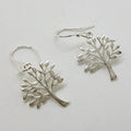 Sterling Silver Tree of Life Drop Earrings