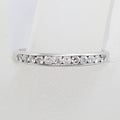 18ct White Gold Diamond Channel Set Eternity / Wedding Band Ring