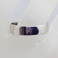 18ct White Gold Wide Wedding Band Ring