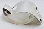 Sterling Silver Large Wide Vintage Bangle / Bracelet