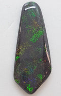Large Polished Natural Andamooka Matrix Opal – Freeform Tie Shape – Loose / Unset Stone