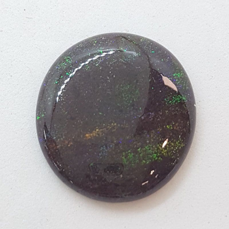 Large Polished Natural Matrix Opal – Round Shape – Loose / Unset Stone