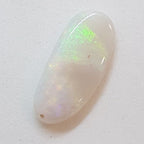 Polished Natural White Opal – Elongated Freeform Shape – Loose / Unset Stone