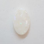 Polished Natural 1.39ct White Opal – Oval Shape – Loose / Unset Stone