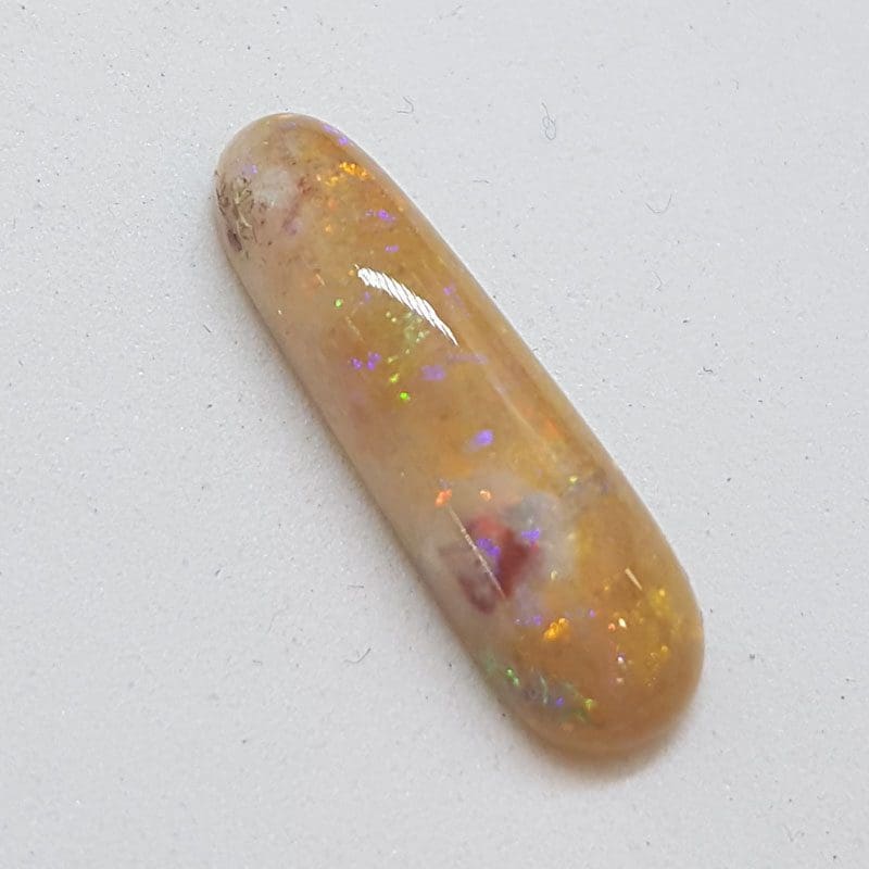Polished Natural Matrix Opal – Elongated Oval Shape – Loose / Unset Stone