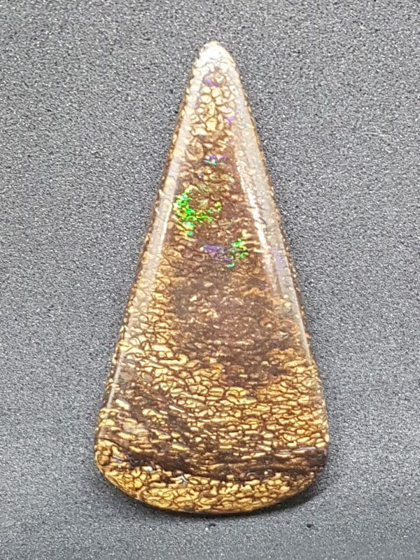 Polished Natural Koroit Boulder Opal - Large Teardrop / Pear Shape - Loose / Unset Stone