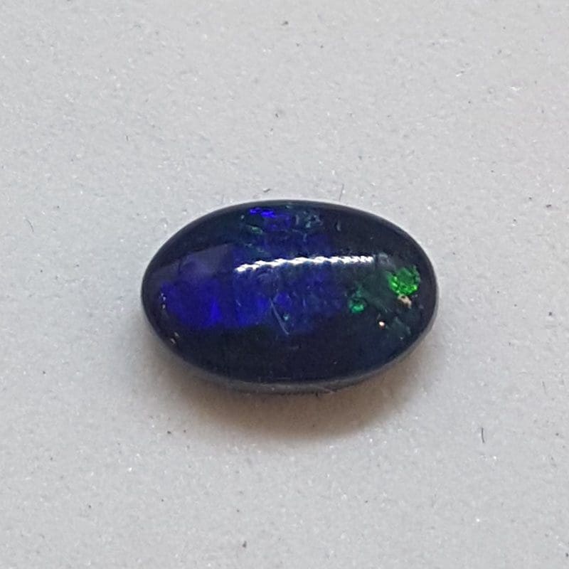 Polished Natural Blue Opal - Oval Shape - Loose / Unset Stone