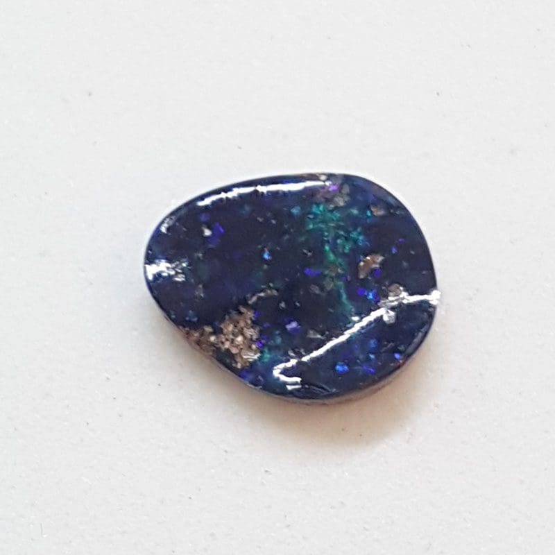 Polished Natural Blue Opal - Freeform Shape - Loose / Unset Stone