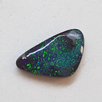 Polished Natural Blue Opal - Freeform Triangular Shape - Loose / Unset Stone