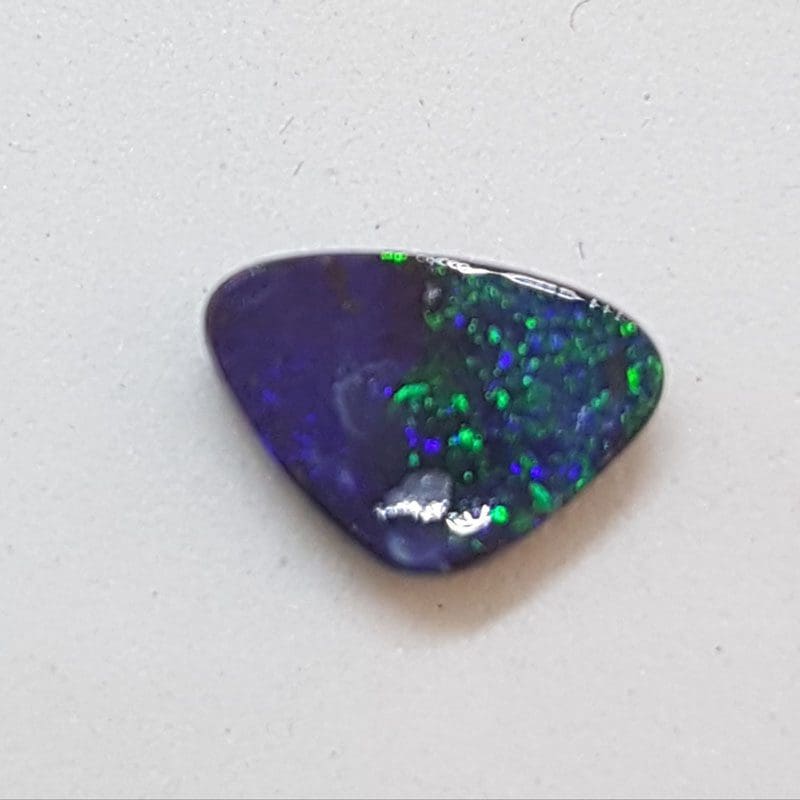 Polished Natural Blue Opal - Triangular Shape - Loose / Unset Stone
