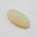 Polished Solid White Natural Opal - Oval Shape - Loose / Unset Stone