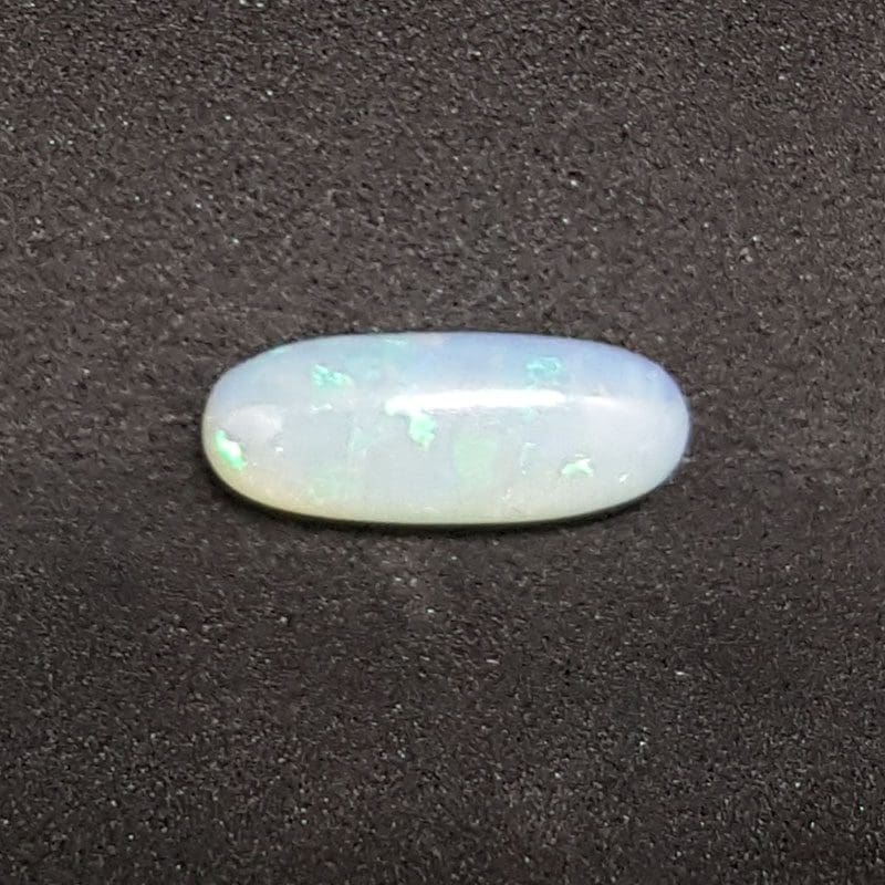 Polished Solid White Natural Opal - Oval Shape - Loose / Unset Stone
