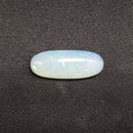 Polished Solid White Natural Opal - Oval Shape - Loose / Unset Stone
