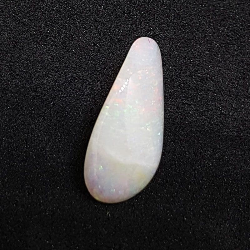 Polished Solid White Natural Opal - Freeform Shape - Loose / Unset Stone