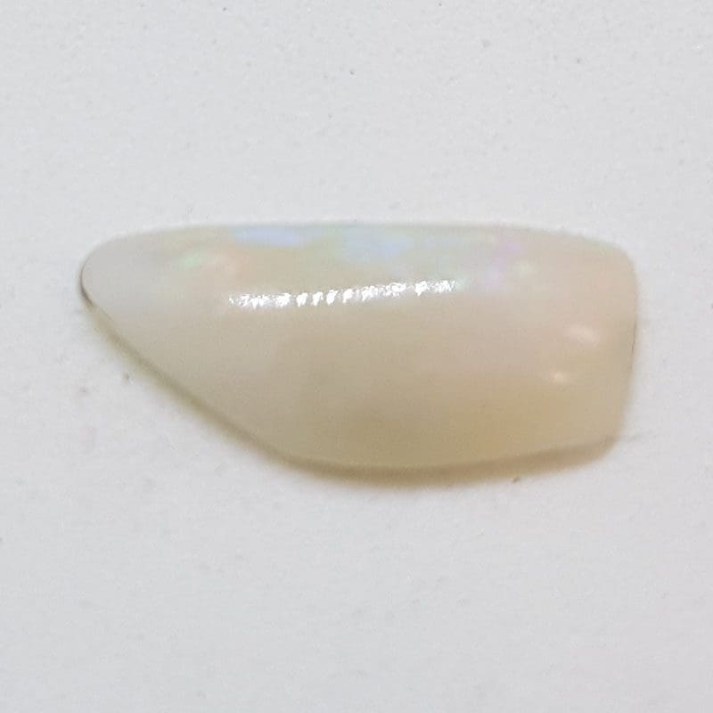 Polished Solid White Natural Opal - Freeform Shape - Loose / Unset Stone