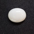 Polished Solid White Natural Opal - Oval Shape - Loose / Unset Stone