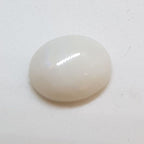 Polished Solid White Natural Opal - Oval Shape - Loose / Unset Stone