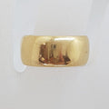 15ct Rose Gold Very Wide and Solid  Wedding Ring / Band - Antique / Vintage