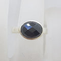 Sterling Silver Oval Onyx Thomas Sabo Ring