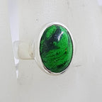 Sterling Silver Oval Bezel Set Maw Sit Sit Ring