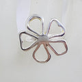 Sterling Silver Open Flower Ring