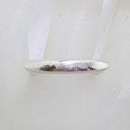 Sterling Silver High Elongated Band Ring - Square