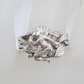Sterling Silver Naked Lady / Woman / Female Puzzle Ring - Vintage