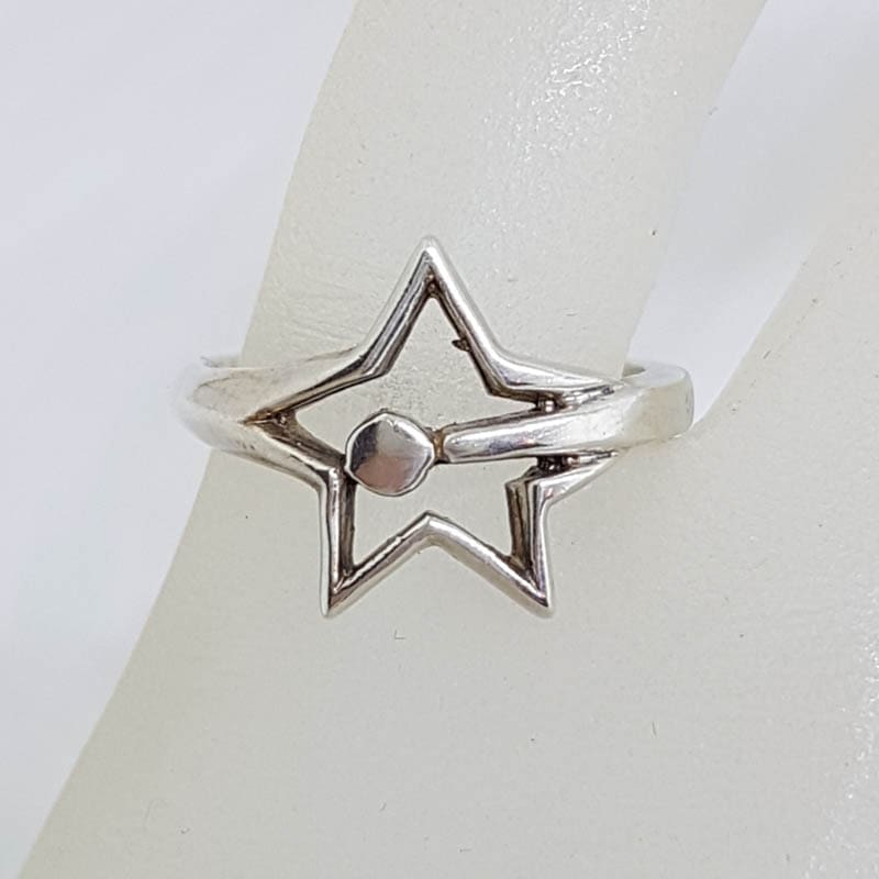 Sterling Silver Star Ring