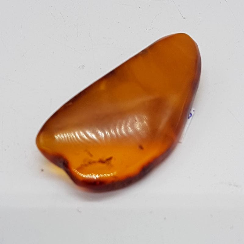 Natural Amber Free Form Large Brooch - Vintage