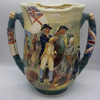 Royal Doulton Captain Cook Loving Cup with Original Paperwork. Limited Edition Number 223 of 350 Dated 1933